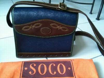 sac soco france,sac soco cuir noir
